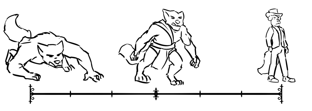 A scale, representing dyr wildness